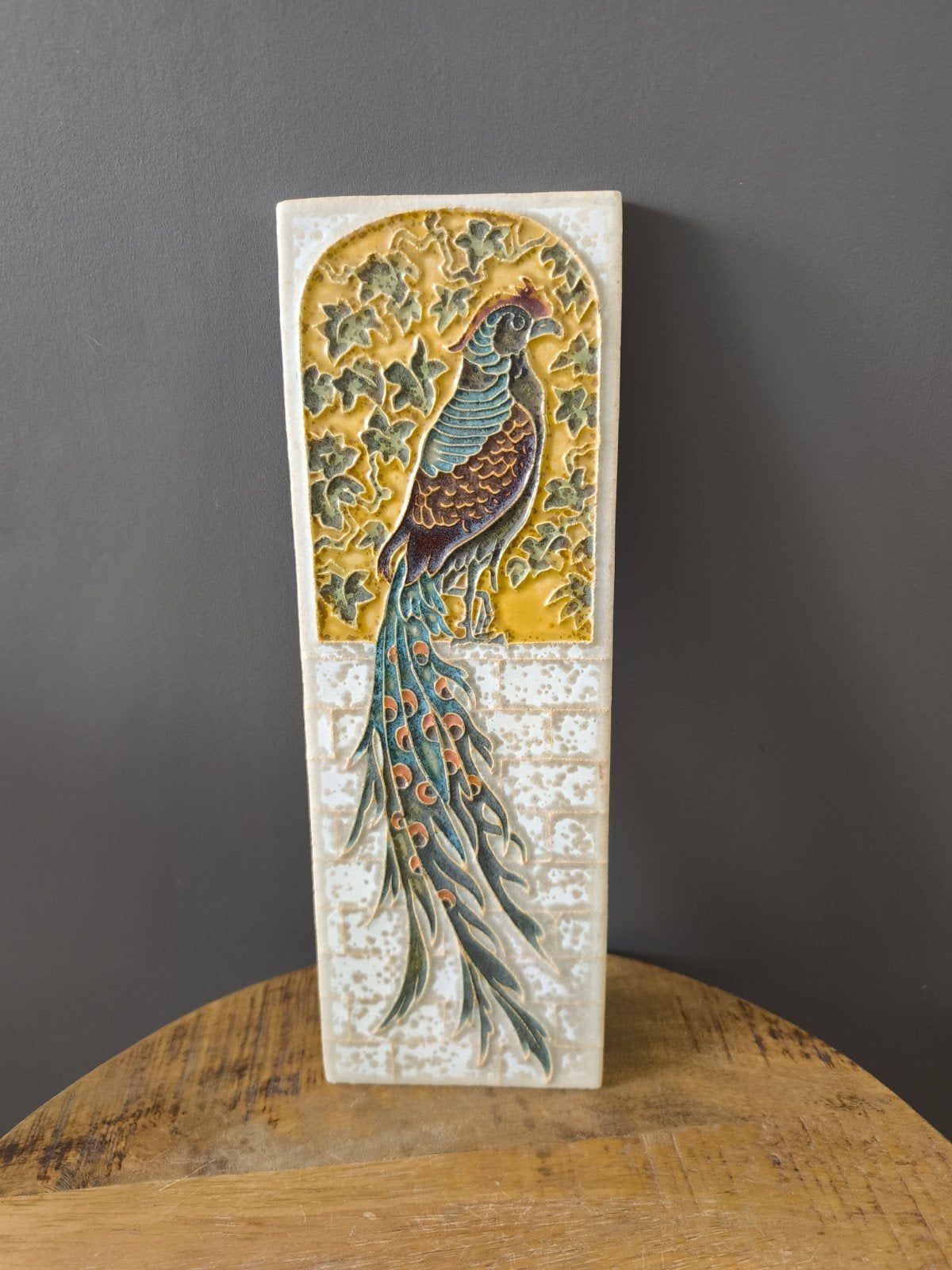 Art Nouveau Cloisonné Tegel De Porceleyne Fles Bodart, Ophalen of Verzenden
