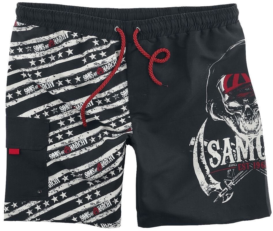 Samcro Zwembroek Sons Of Anarchy Maat S zie foto nieuw, Kleding | Heren, Badmode en Zwemkleding, Samcro Zwembroek Sons Of Anarchy Maat S zie foto nieuw