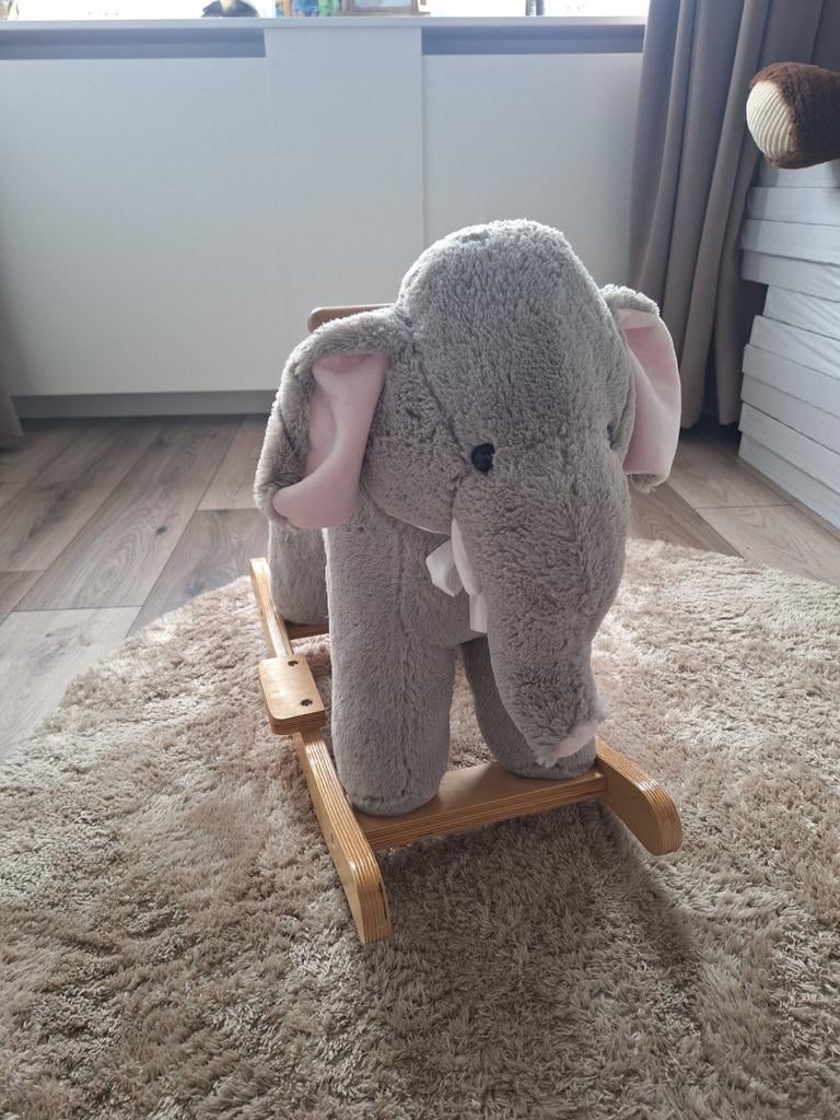 Leuk hobbeldier olifant, Ophalen, Zo goed als nieuw