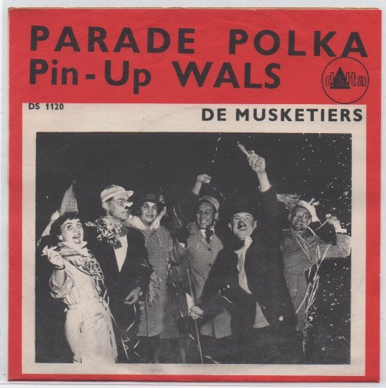 De Musketiers- Parade Polka/ Pin-Up Wals, Cd's en Dvd's, Verzenden, 7 inch, Levenslied of Smartlap, Fotohoes