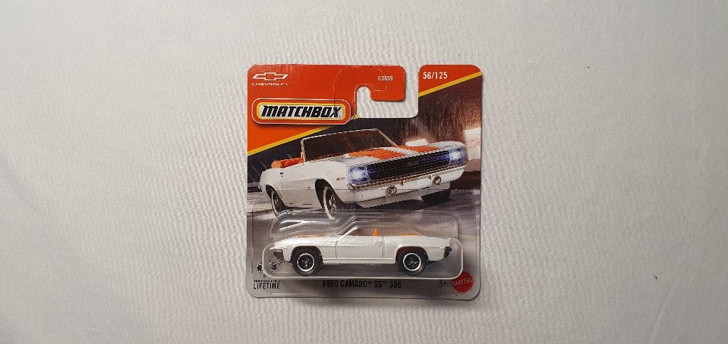 Matchbox 1969 Chevy Camaro SS 396, Ophalen of Verzenden, Nieuw, Auto