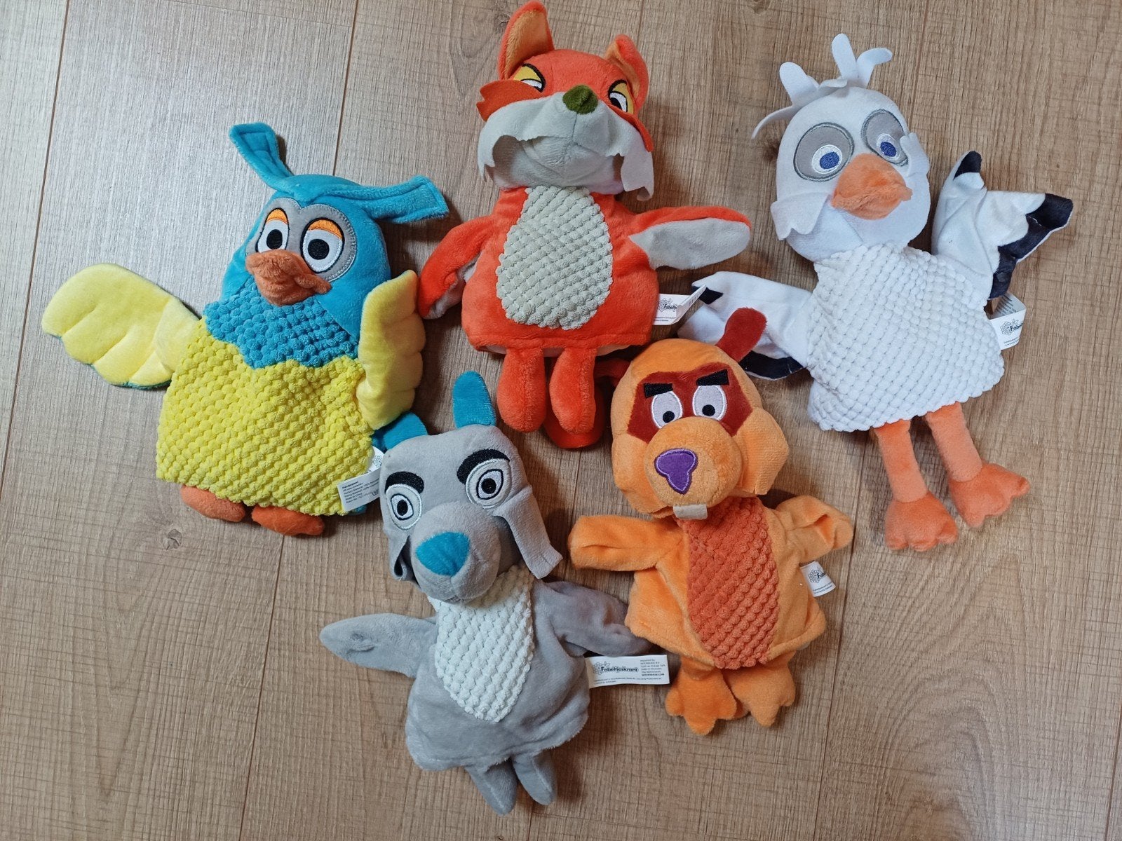 Handpoppen Fabeltjeskrant, Ophalen of Verzenden, Zo goed als nieuw, Overige typen