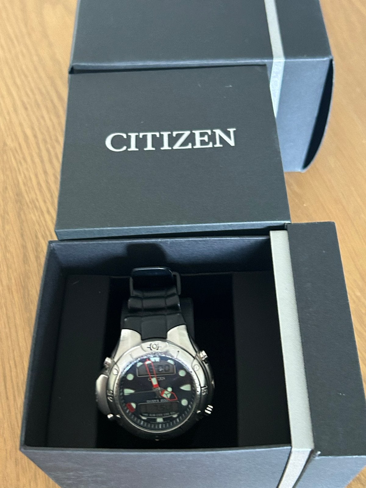 Citizen promaster aqualand, Sieraden, Tassen en Uiterlijk, Horloges | Heren, Zo goed als nieuw, Polshorloge, Citizen, Staal, Kunststof