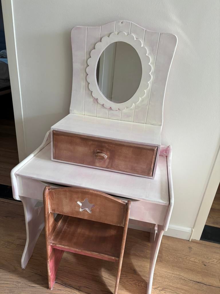Make-up tafel kind (opknapper), Ophalen, Gebruikt, 50 tot 100 cm, Minder dan 100 cm