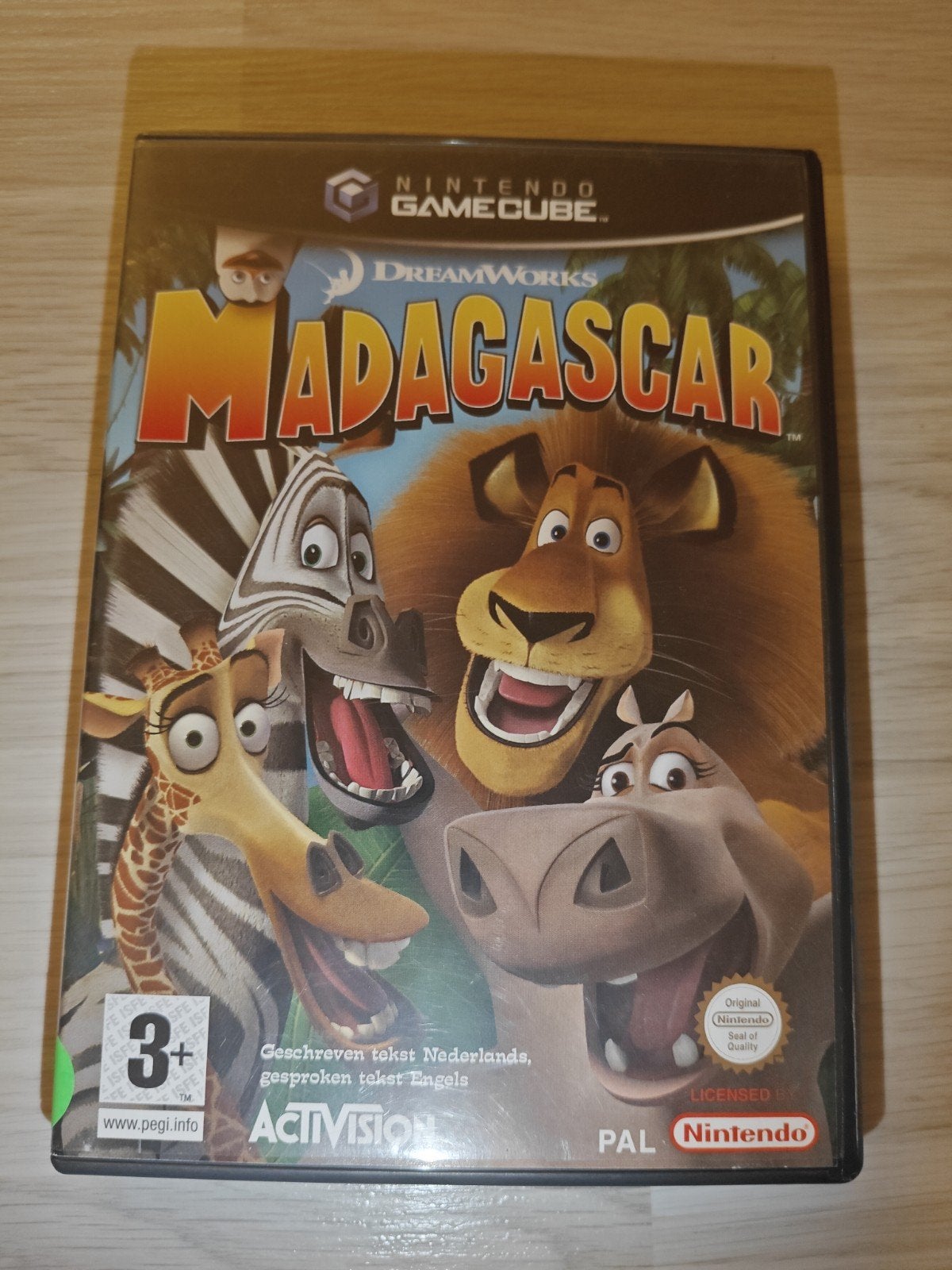 Madagascar Nintendo GameCube, Spelcomputers en Games, Avontuur en Actie, Gebruikt, Activision, 1 speler