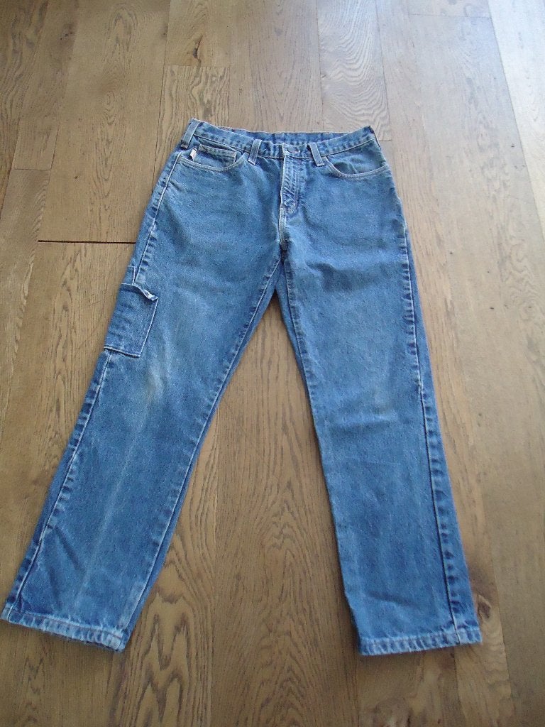 Blauwe Carhartt spijkerbroek 32/30, Blauw, Carhartt, W32 (confectie 46) of kleiner, Ophalen of Verzenden