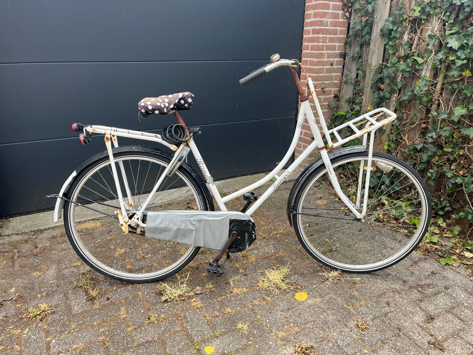 Stationsfiets, Fietsen en Brommers, Terugtraprem, Ophalen, Overige merken, 53 tot 56 cm