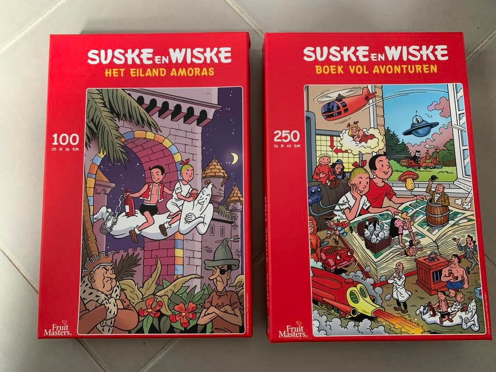 2x Suske & Wiske puzzels nieuw, Ophalen of Verzenden, Suske en Wiske, Nieuw, Boek of Spel