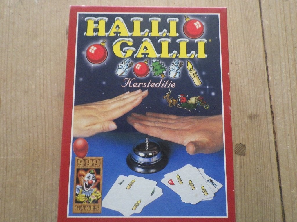 Halli Galli Kersteditie 999 GAMES, Ophalen of Verzenden