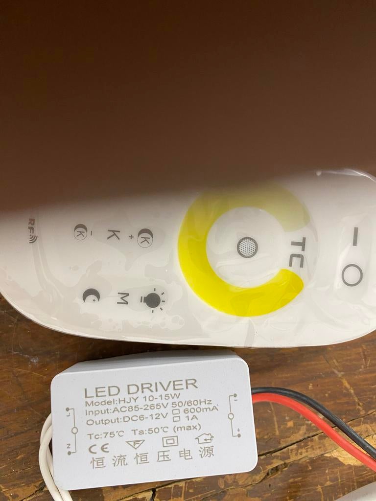 Moderne LED Bureaulamp met Afstandsbediening, Huis en Inrichting, Ophalen of Verzenden, Nieuw, Metaal, Minder dan 50 cm