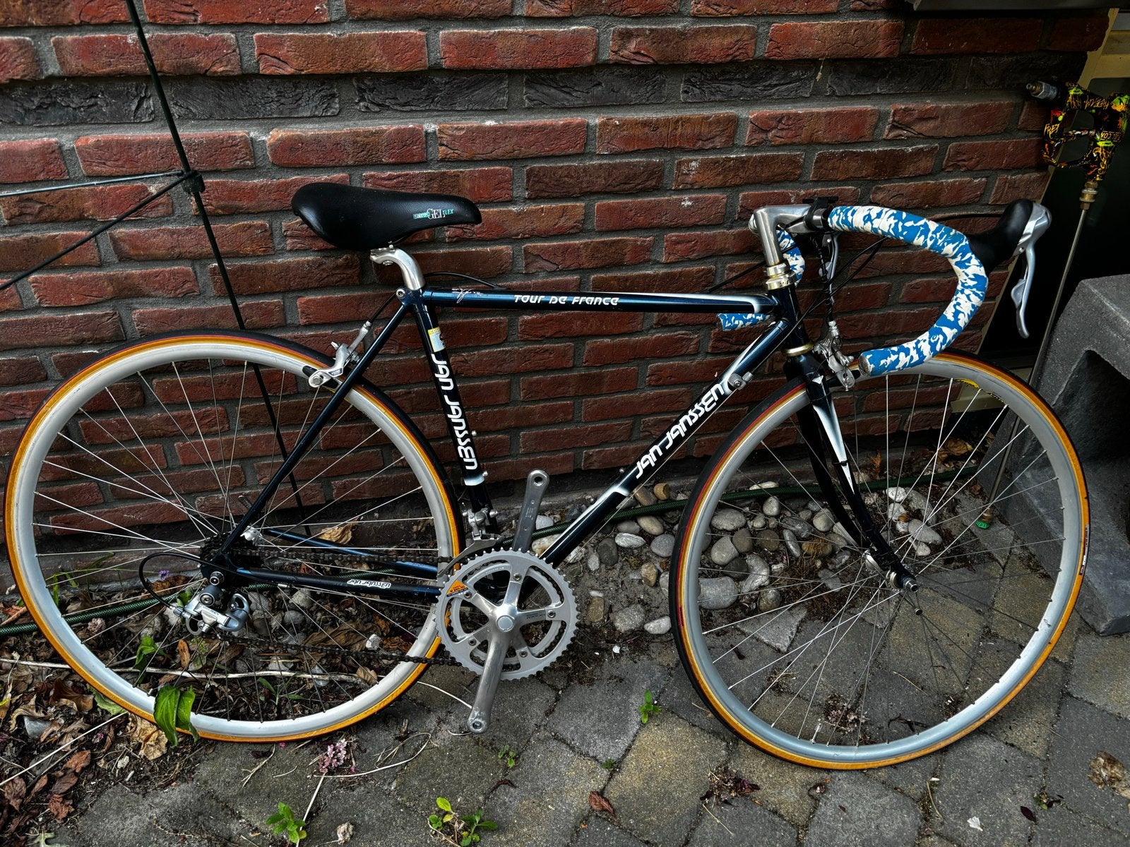 Jan Janssen Tour de France racefiets - Shimano RSX, 28 inch, Gebruikt, 53 tot 57 cm, Ophalen