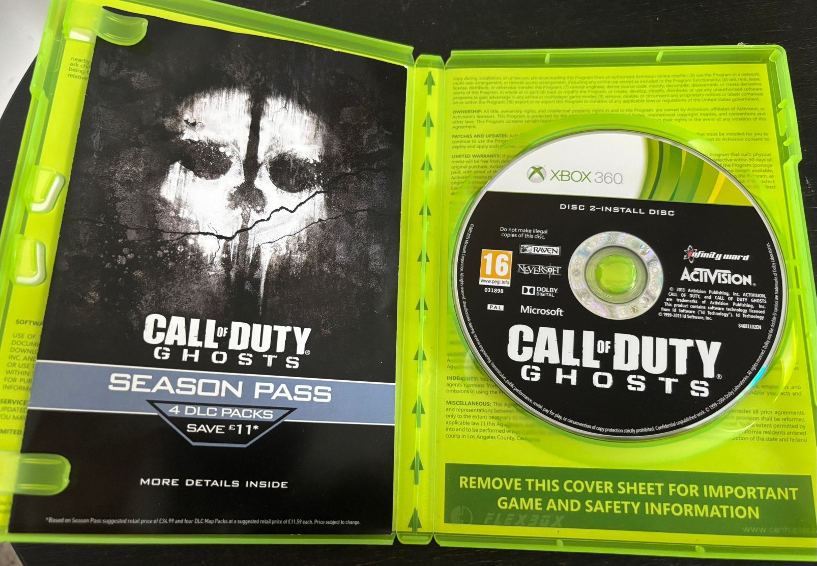 Call of Duty Ghosts Xbox 360, Gebruikt, Shooter, Verzenden, 1 speler