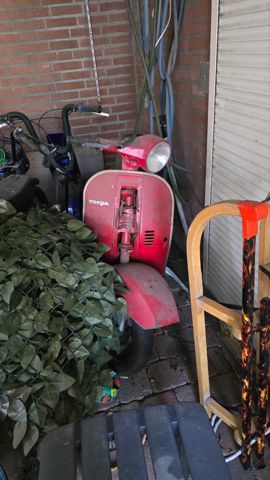Schuurvondst: 4 Brommers - Vespa, Puch, Gilera Citta, Ophalen of Verzenden, Gebruikt