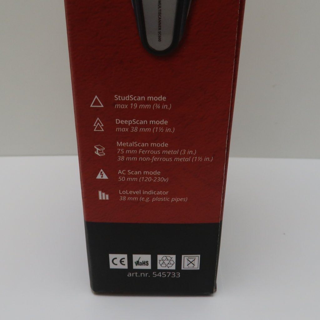 Levelfix Metofix SC600 Multi-Scanner | Nieuw in Doos, Doe-het-zelf en Verbouw, Levelfix, Nieuw, Support@levelfix.com, Levelfix, 10 Park Road, London
United Kingdom