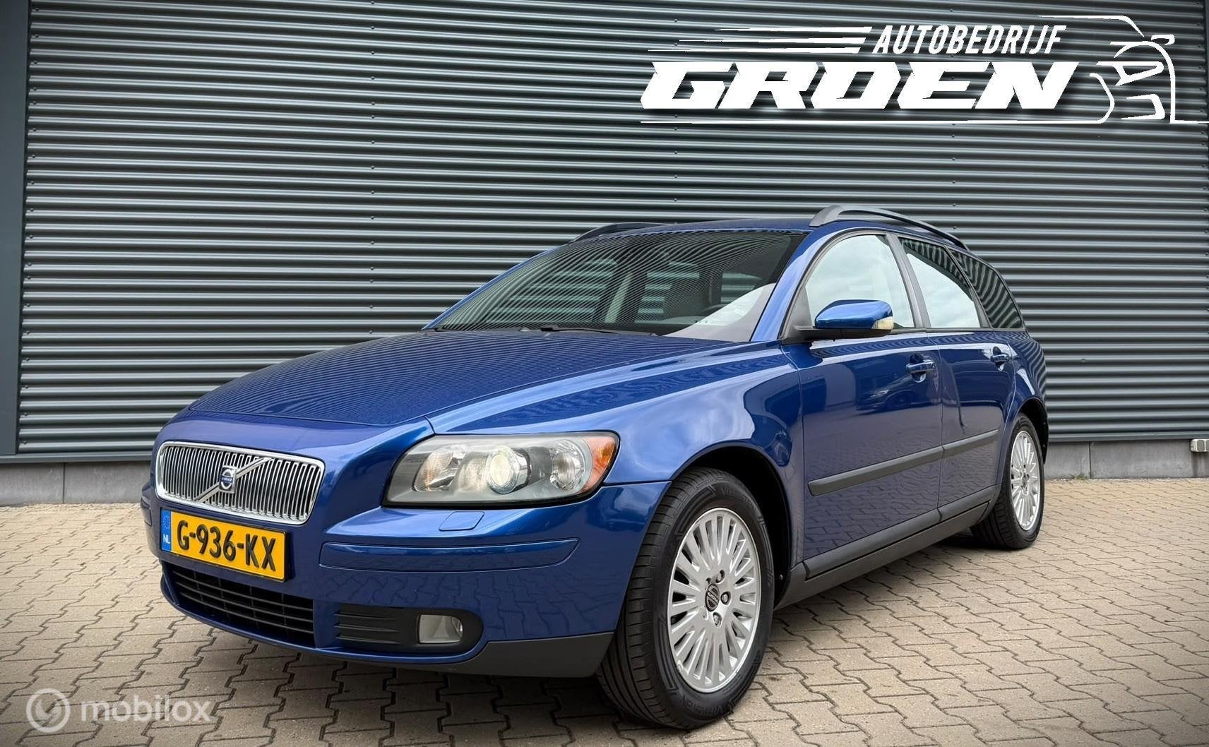 Volvo V50 2.5 T5 Kinetic XENON|TREKHAAK|PDC|, Auto's, Gebruikt, 700 kg, Blauw, 2521 cc