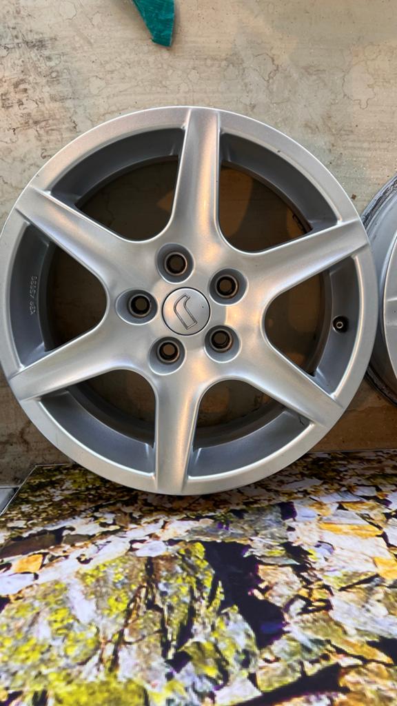 Goede 16 inch lichtmetalen velgen uni- lichte gebruikssporen, Auto-onderdelen, Banden en Velgen, Ophalen, Gebruikt, Velg(en), 16 inch