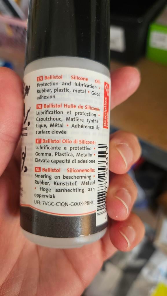 Ballistol Siliconenolie: Smering en Bescherming, Ophalen of Verzenden, Nieuw, Universele onderdelen