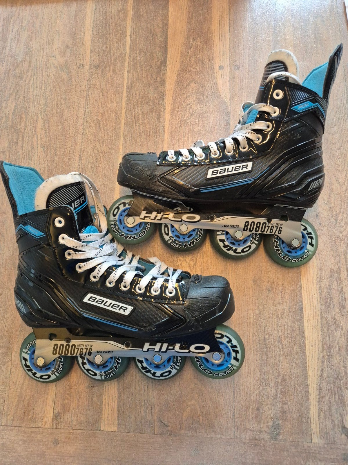 skeelers  Bauer 44   RSX 76A, Sport en Fitness, Skeelers, Ophalen of Verzenden, Zo goed als nieuw, Bauer