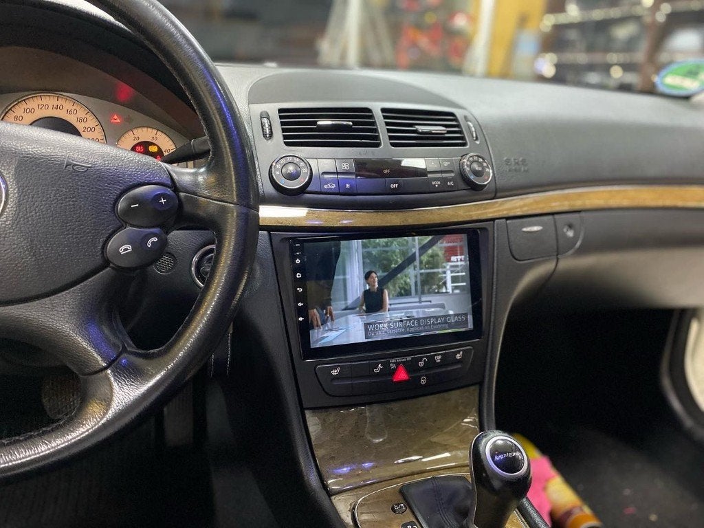 mercedes e klasse autoradio navigatie carplay android auto