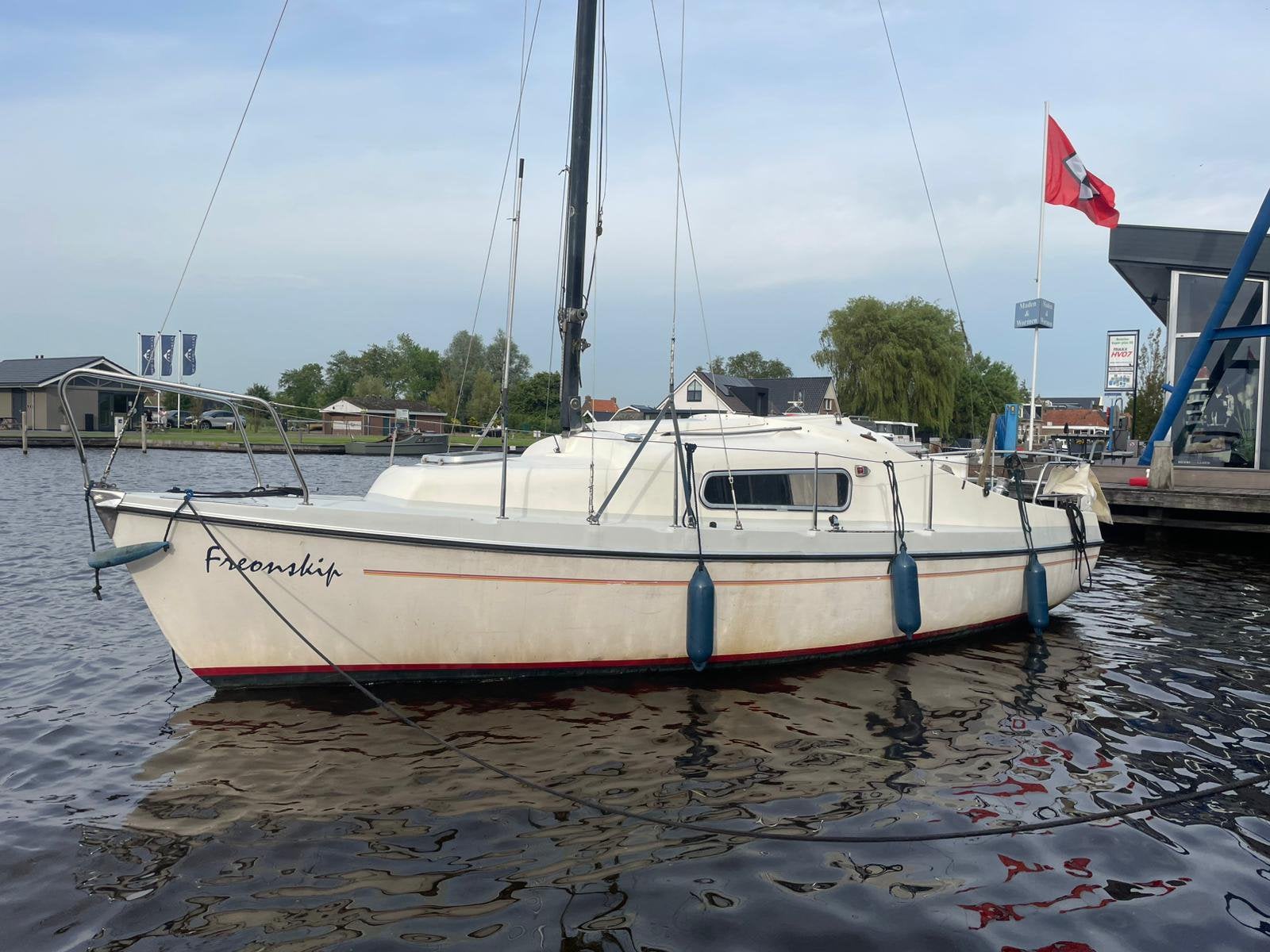 Compromis 720 Kajuit Zeilboot zonder buitenboordmotor, Ophalen, Tourjacht of cruiser, 2 m, 90 cm