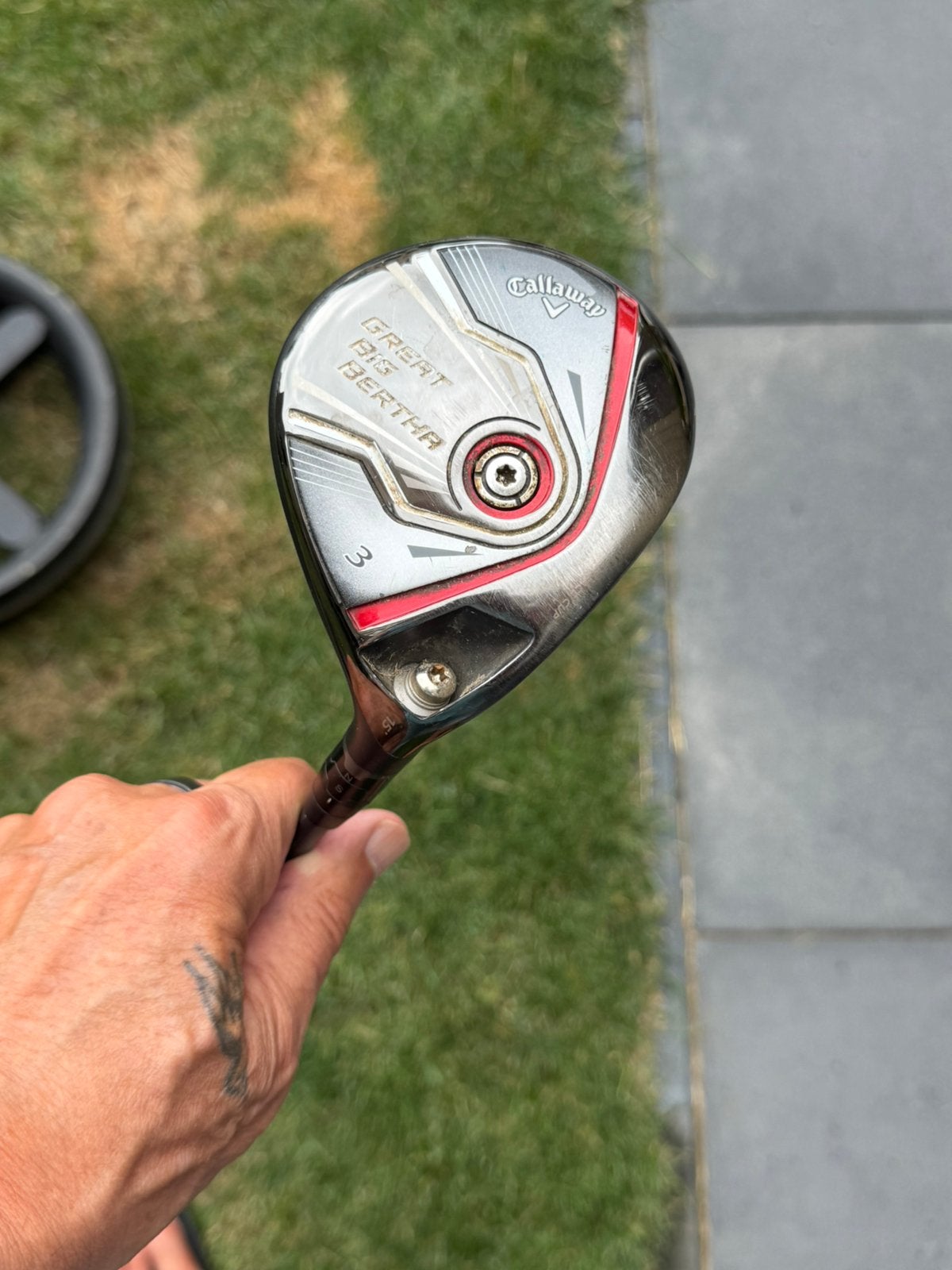 Houten 3 / 15 gr Gallaway, Sport en Fitness, Golf, Ophalen, Zo goed als nieuw, Club, Callaway