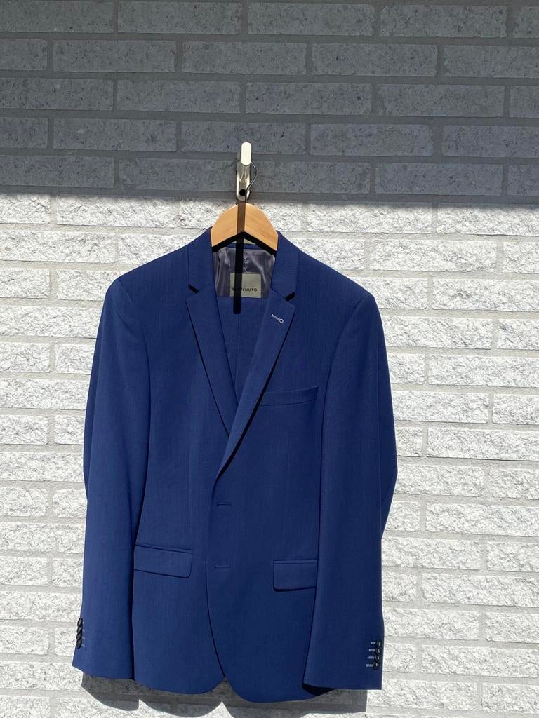 Benvenuto Othello pak maat 46, Ophalen of Verzenden, Zo goed als nieuw, Maat 46 (S) of kleiner, Blauw
