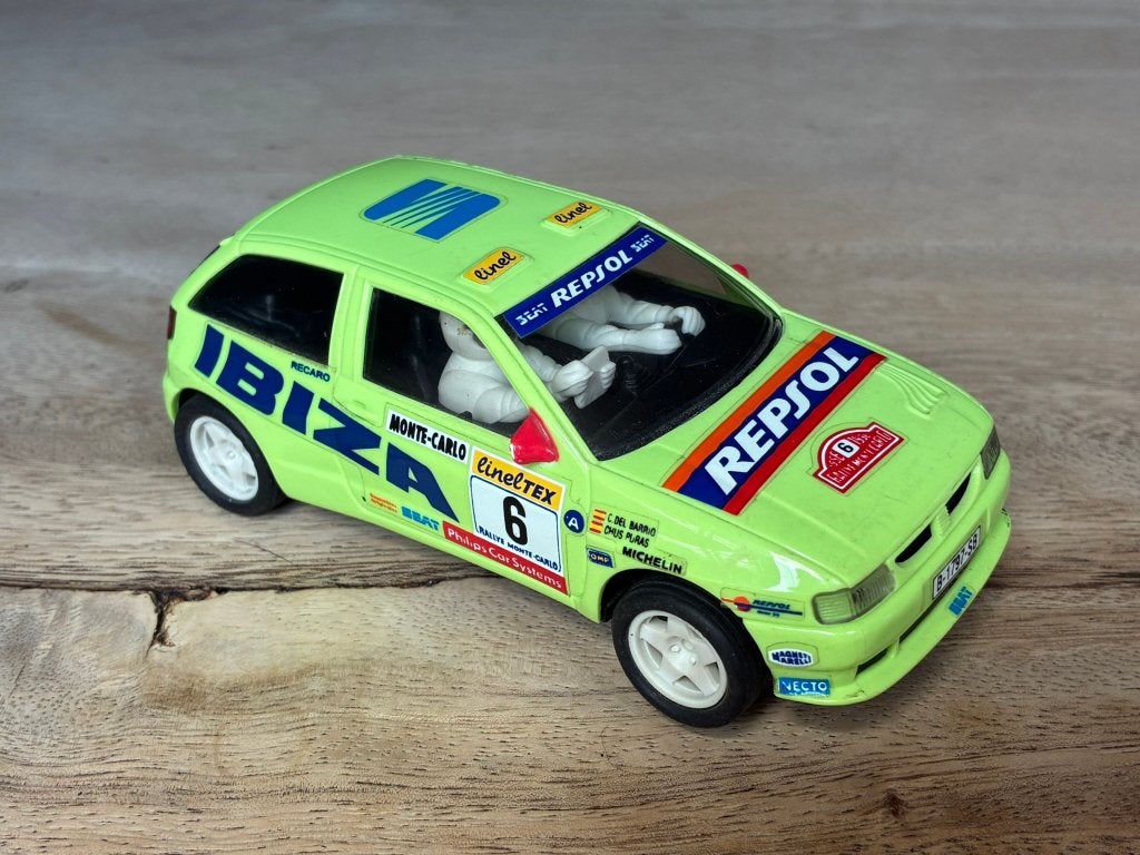 Scalextric Seat Ibiza Slot Car Repsol, Ophalen of Verzenden, Elektrisch, Overige merken