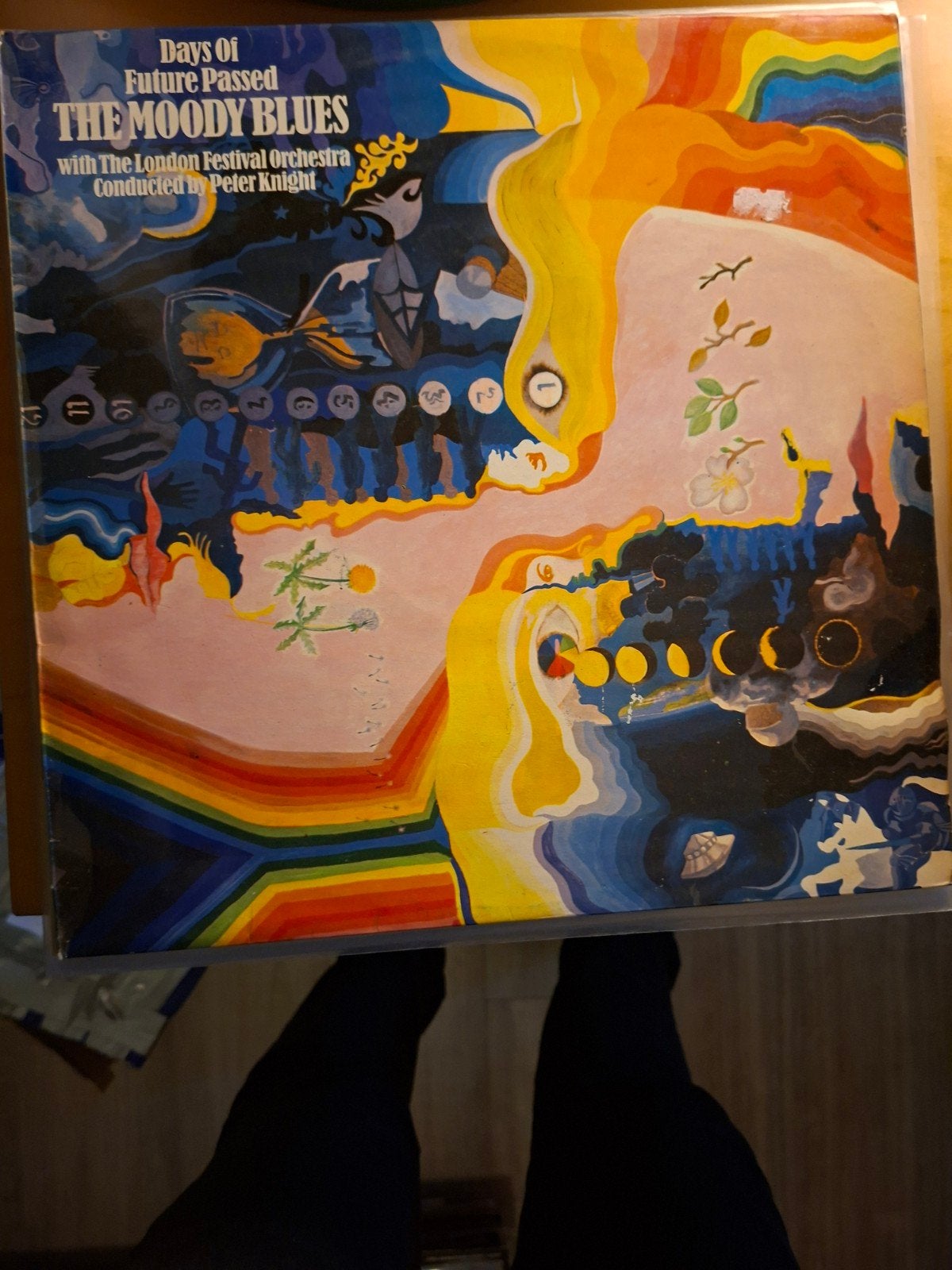 The Moody Blues - Days of Future Passed LP UK 1967, LP, Rock, Gebruikt, Originele persing