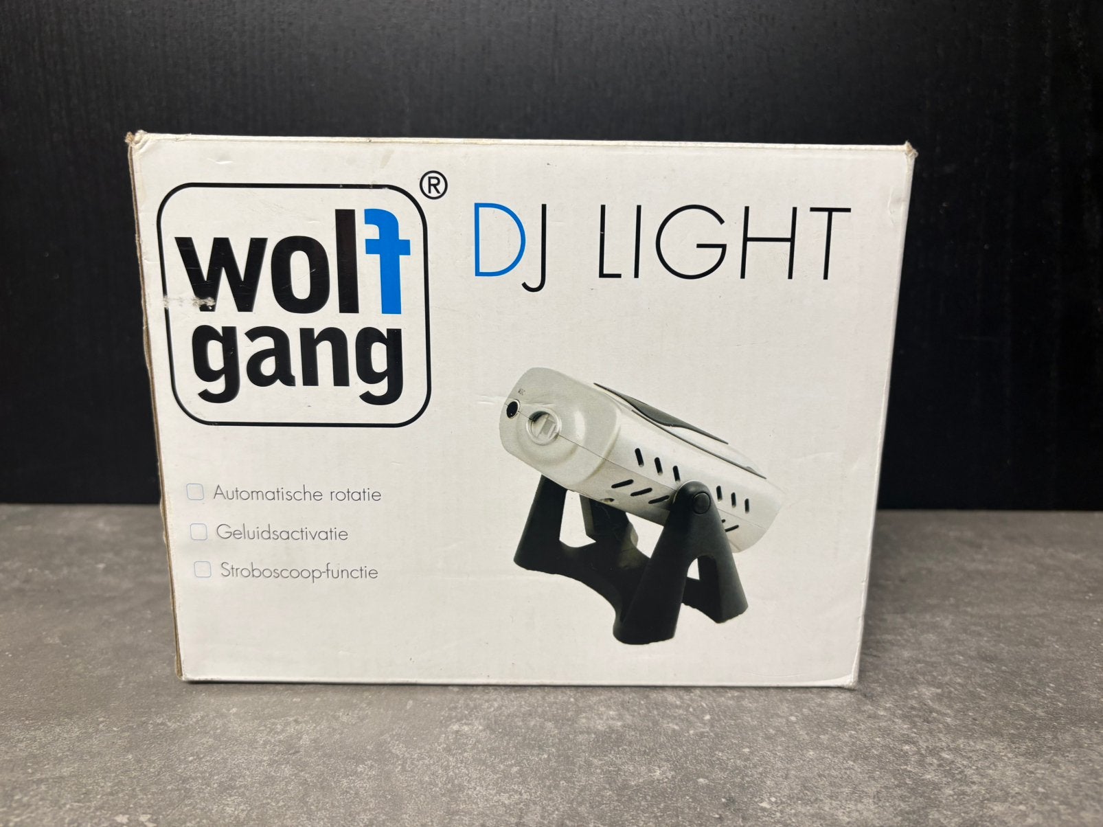 Wolfgang DJ Light, Ophalen of Verzenden, Gebruikt, E27 (groot), Led-lamp