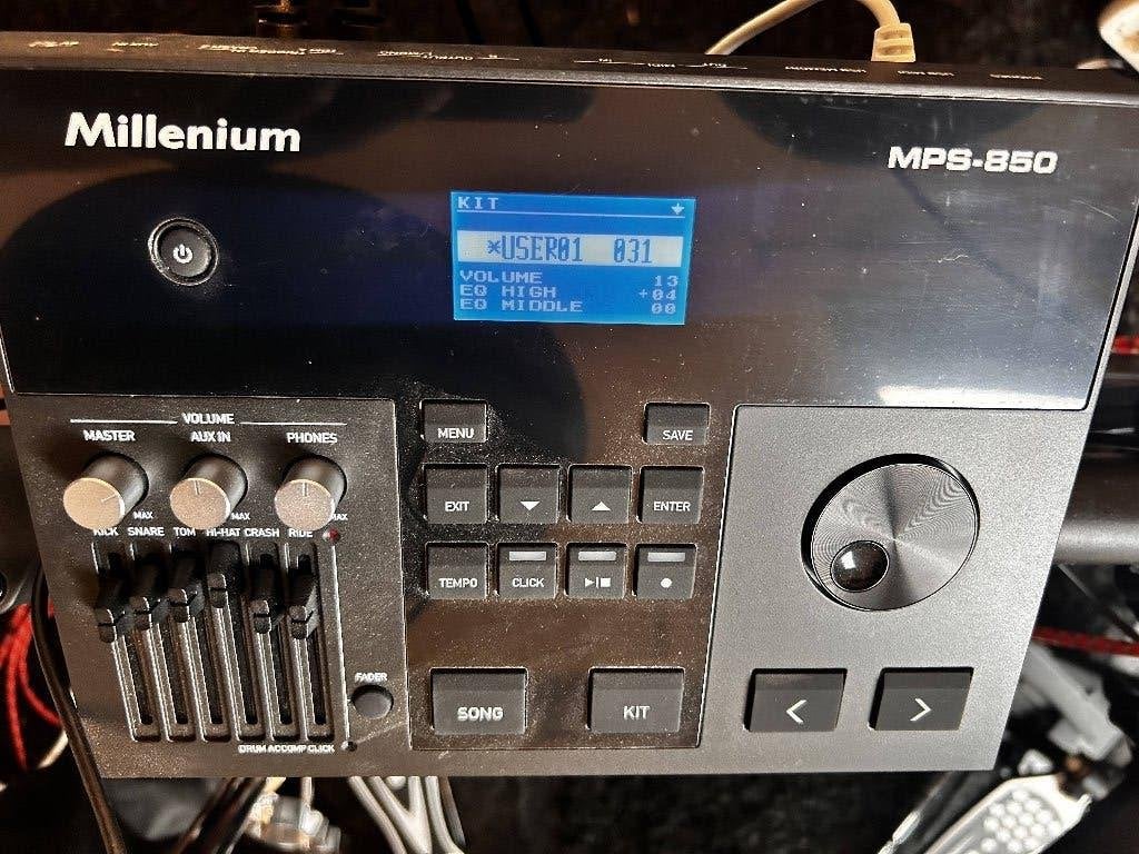Foto 2 van Electronic Drum Kit | Millenium MPS-850