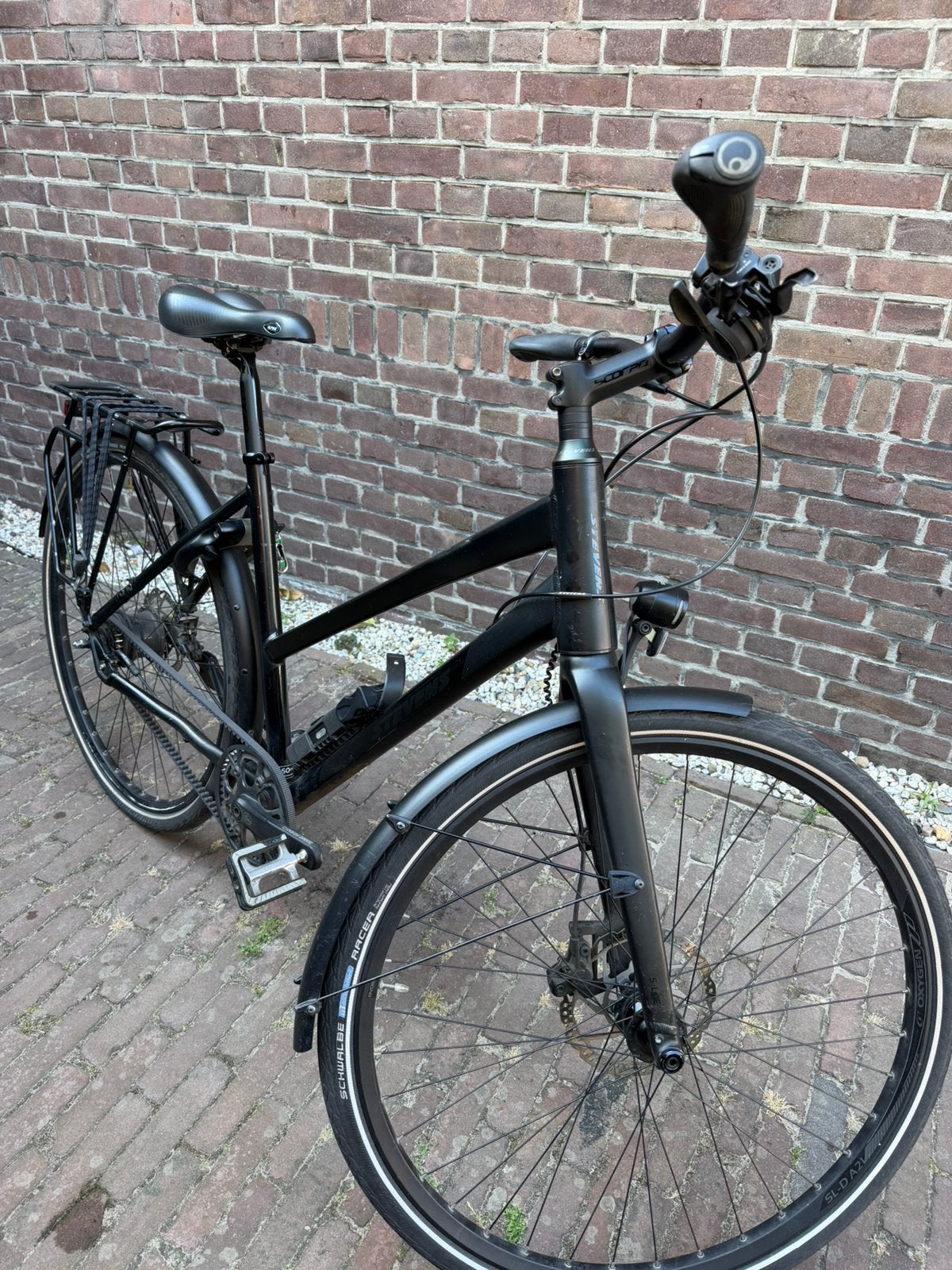 Stevens Super Flight D50 met aandrijfriem 2021, 28 inch, Gebruikt, 10 tot 15 versnellingen, 50 tot 53 cm