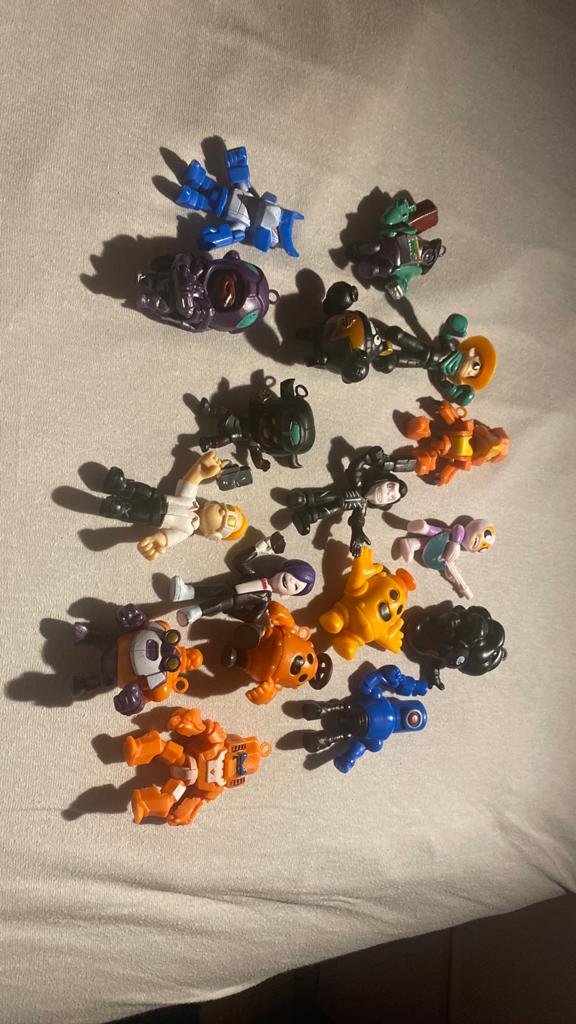 Brawlstars poppetjes, Ophalen, Zo goed als nieuw