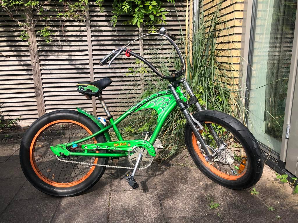 Rat Fink bike - 20 inch, Ophalen, Gebruikt, Velgrem, 20 inch of meer