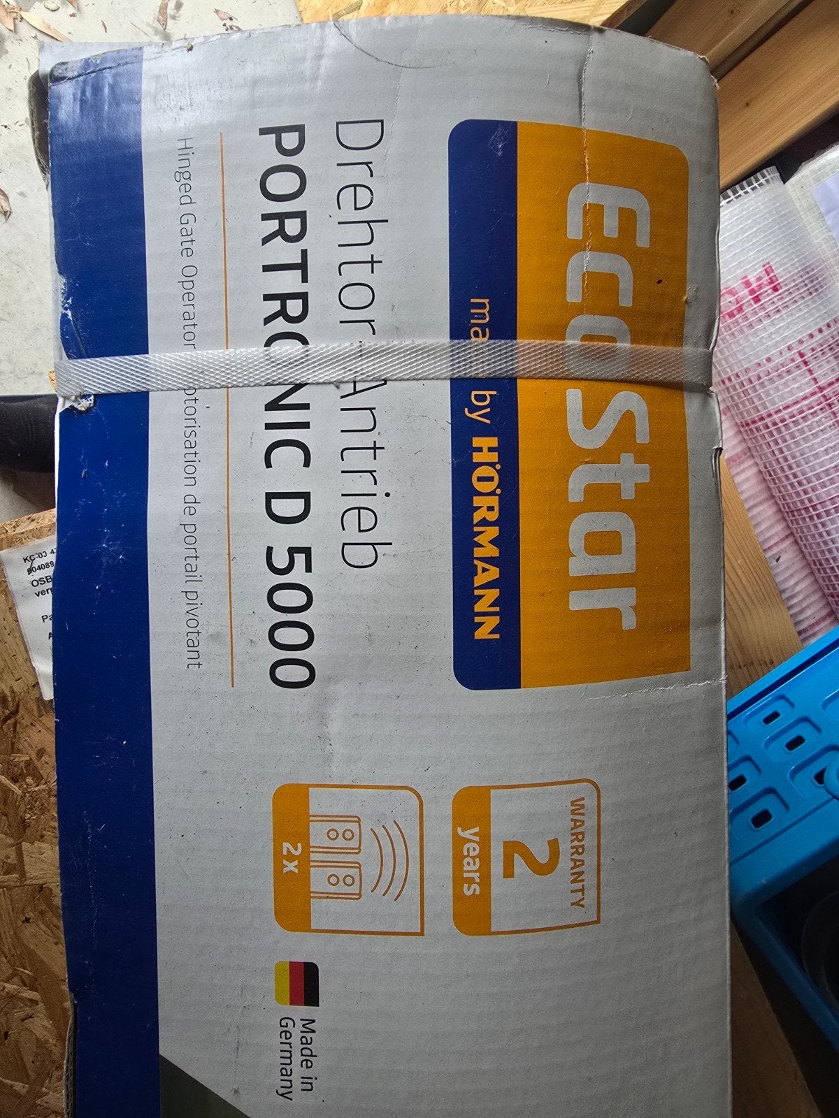 2x Hörmann Ecostart poort opener, Ophalen, Overige materialen, 200 cm of meer, Nieuw