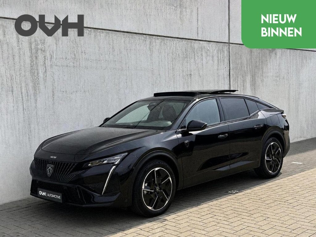 Peugeot 408 GT 1.6 HYbrid |Pano|Focal|360|Stoelvw|SOH 97%, Auto's, Peugeot, Bedrijf, Te koop, 360° camera, ABS, Achteruitrijcamera