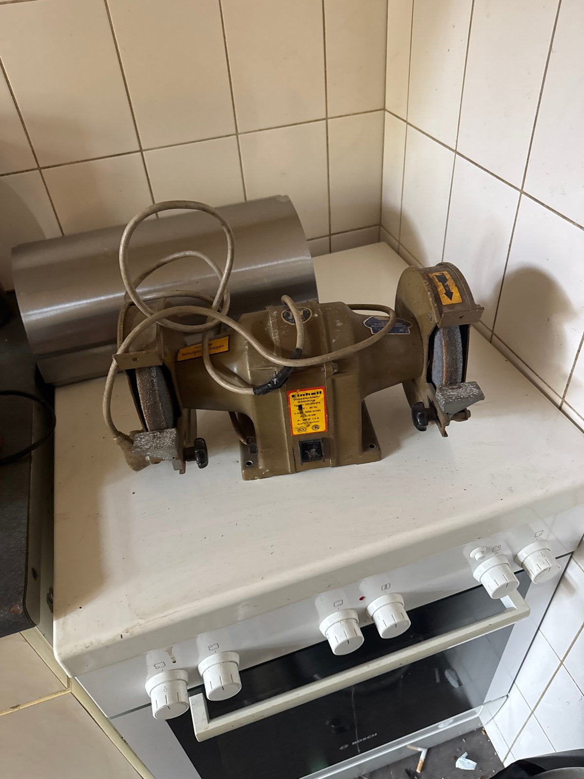 Einhell Werkbankslijpmachine - Gebruikt, Ophalen of Verzenden, Gebruikt, Minder dan 700 watt, Werkbankslijpmachine