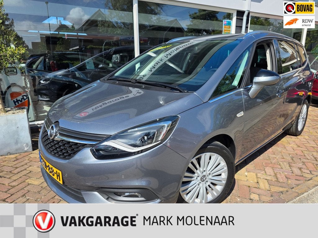 Opel Zafira 1.6 Turbo Innovation 7pAutomaat, Auto's, Opel, Euro 6, 4 cilinders, 7 stoelen, Bedrijf