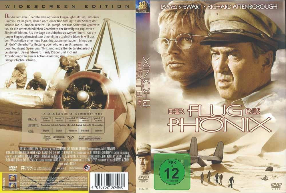 The Flight of the Phoenix 1965 DVD met James Stewart,, 1960 tot 1980, Alle leeftijden, Ophalen of Verzenden, Zo goed als nieuw