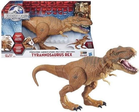 Jurassic World Dino Mega Strike T-Rex - Hasbro Dinosaurus, Ophalen of Verzenden, Nieuw