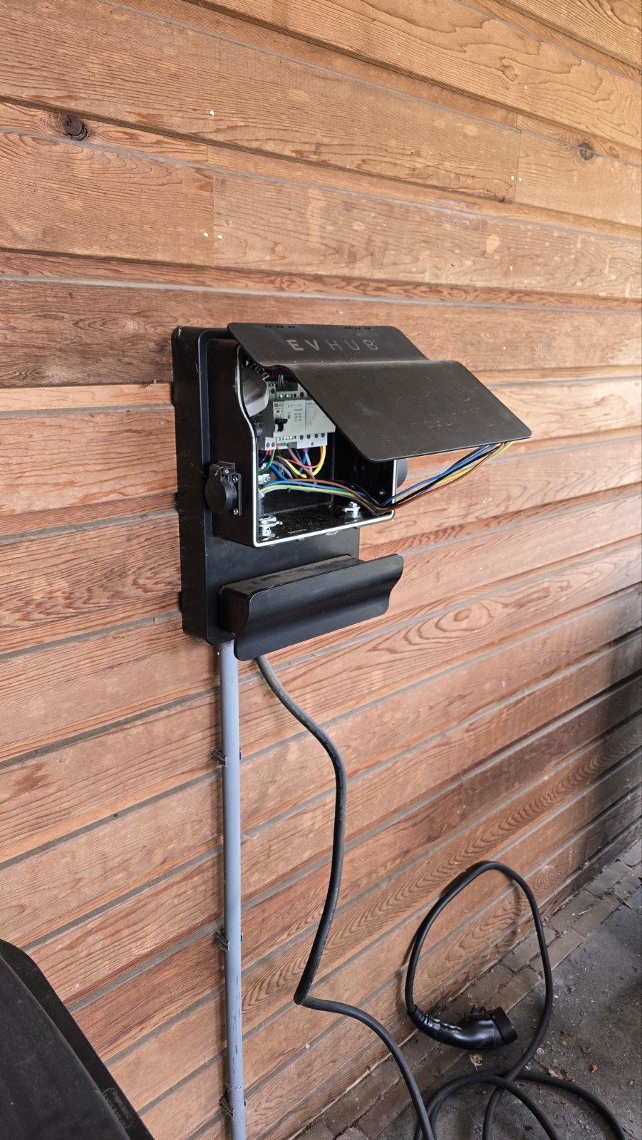 EVHUB Laadpaal met 5m Laadkabel - Zo goed als nieuw, Ophalen, Zo goed als nieuw, Laadpaal en Laadkabel