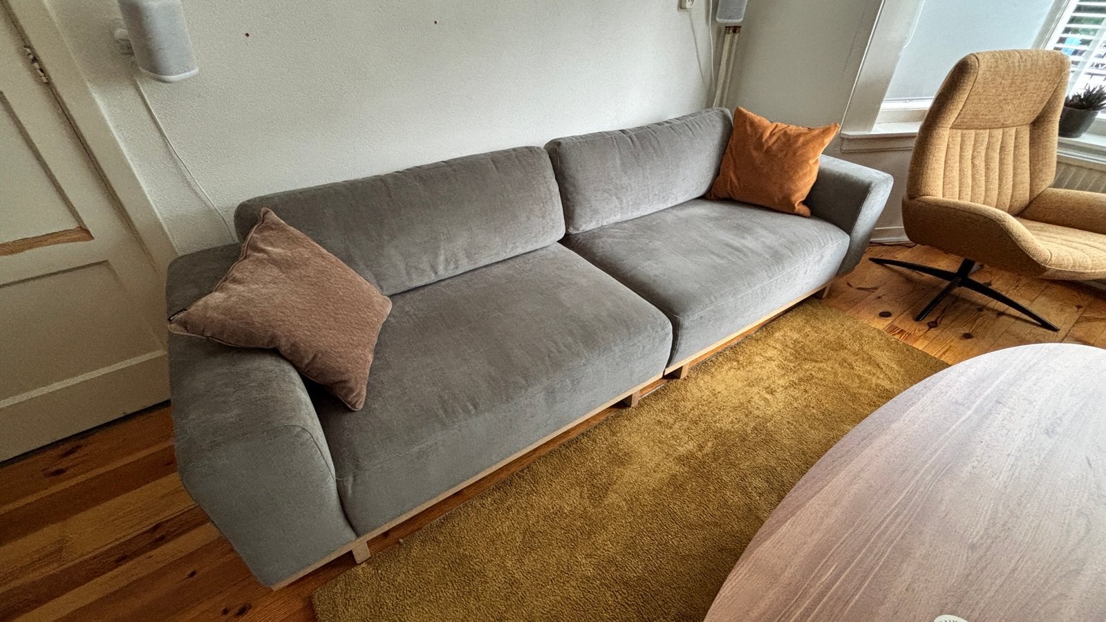 Sofacompany Aya 3-zits bank, Ophalen, 250 tot 300 cm, Gebruikt, Driepersoons