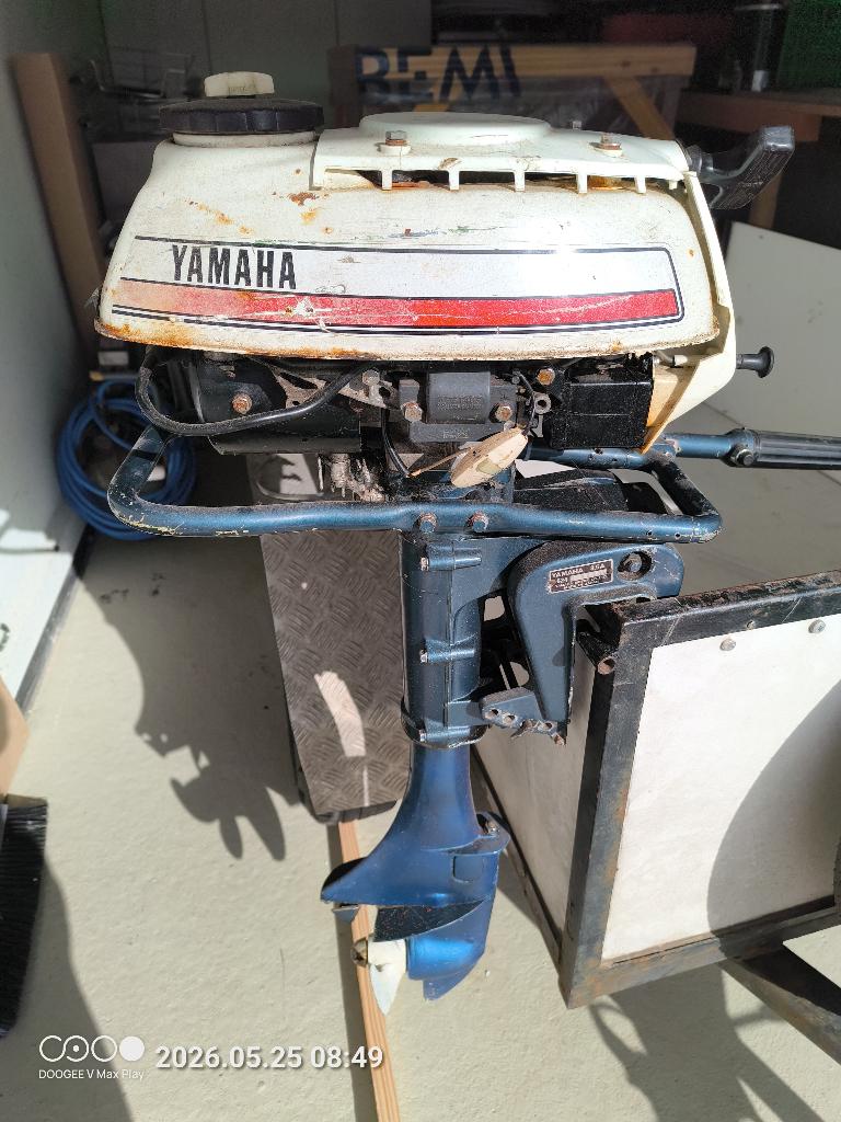 Yamaha 3.5pk BBM voor onderdelen, Ophalen, Gebruikt, Motor en Techniek, Motorboot