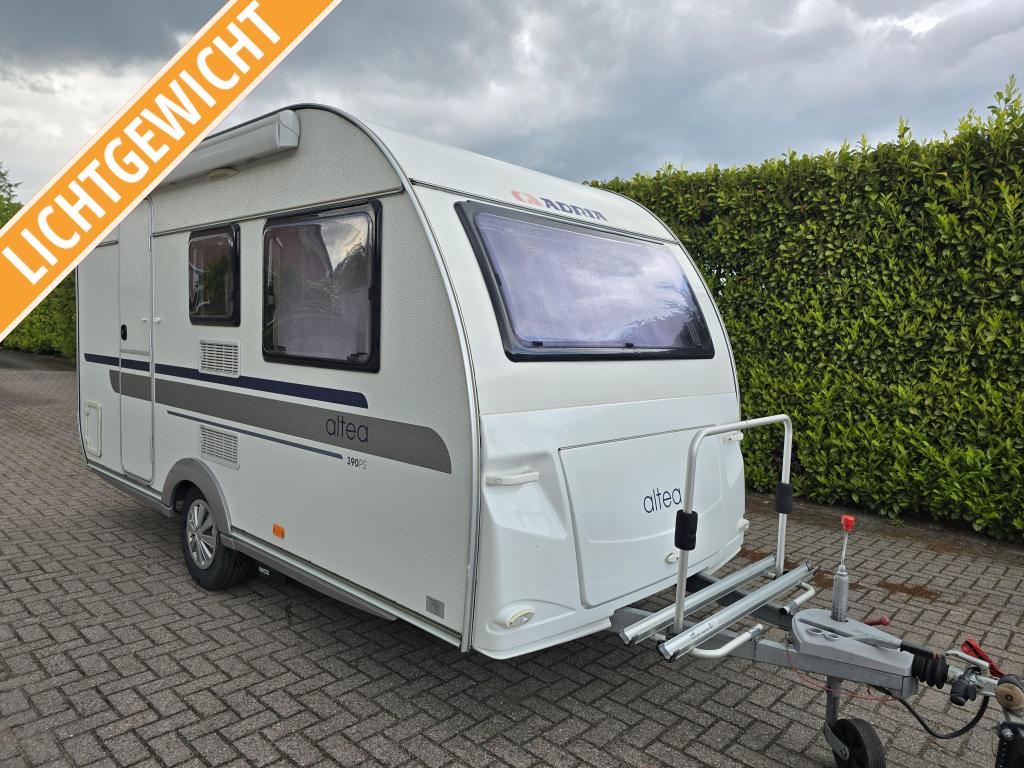 Adria Altea 390 PS Cassetteluifel Mover Voortent dwarsbed, Bedrijf, Treinzit, 750 - 1000 kg, Schokbreker