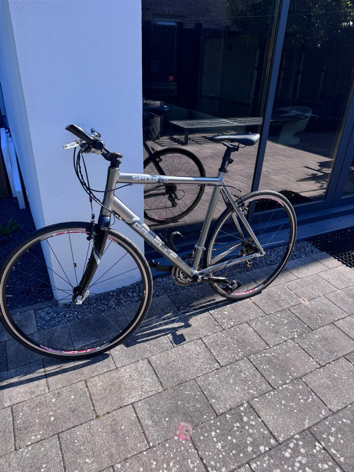 Gazelle SPN3 Hybride H57 – Shimano Ultegra – Carbon voorvork, Ophalen, 28 inch, Gebruikt, Aluminium