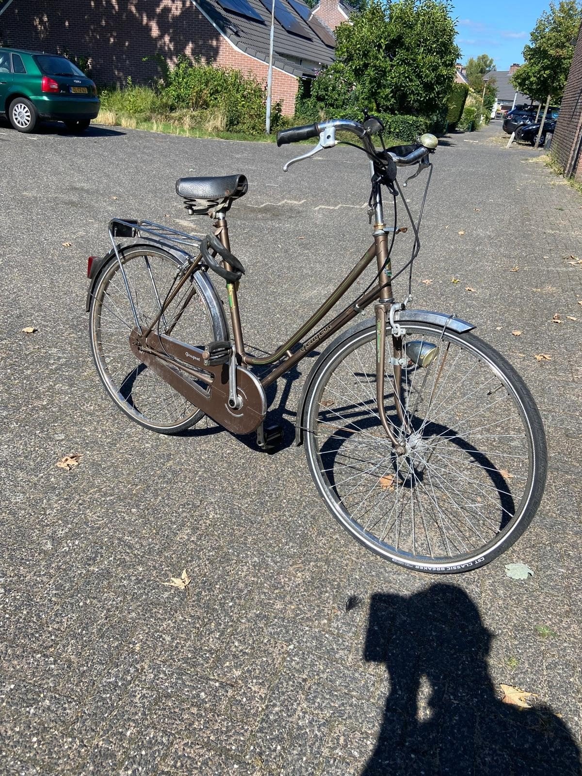 Peugeot Damesfiets 3 versnellingen, Fietsen en Brommers, Fietsen | Dames | Damesfietsen, Gebruikt, Velgrem, Versnellingen, Ophalen