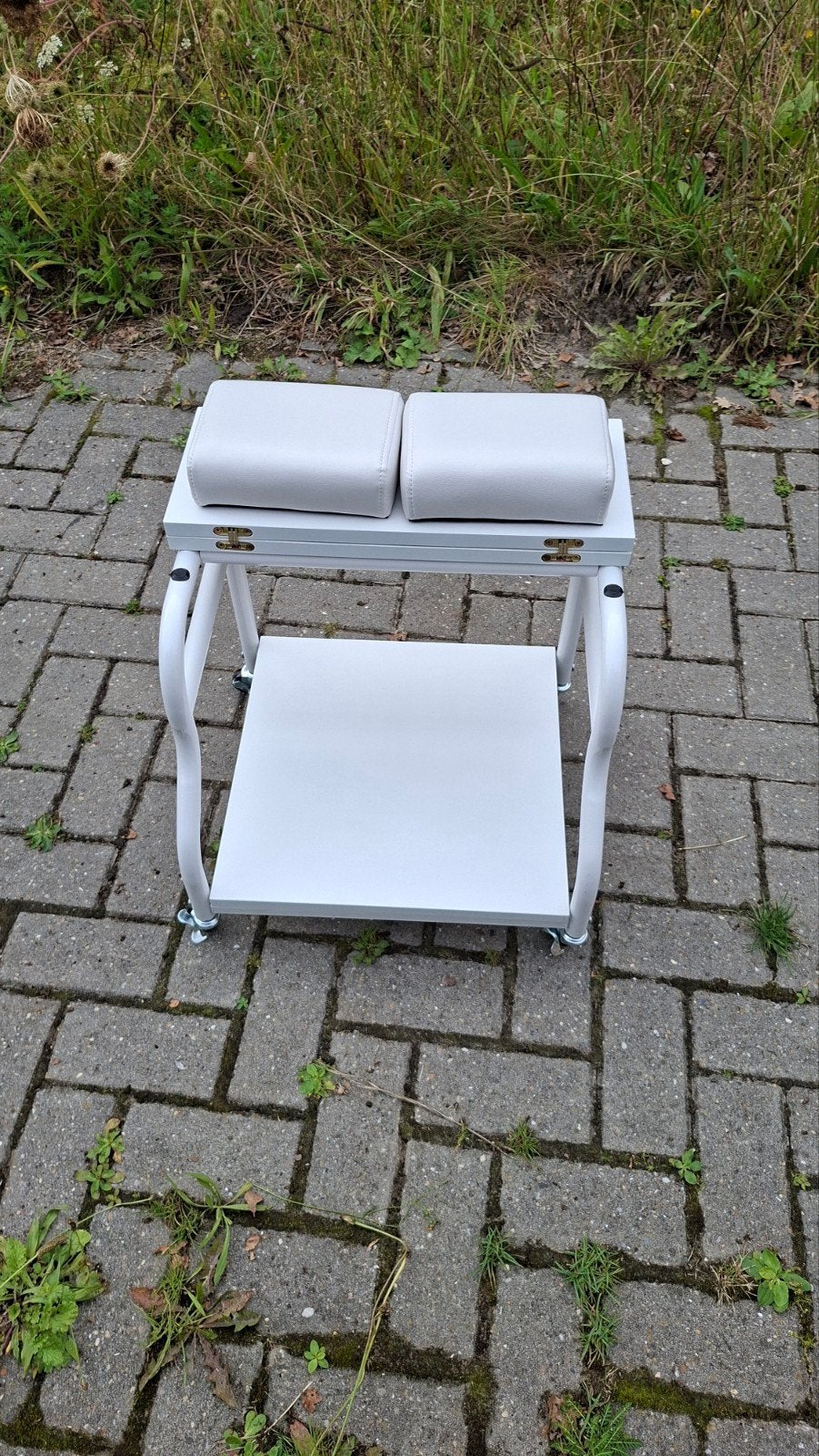 pedicure voetensteun, Ophalen