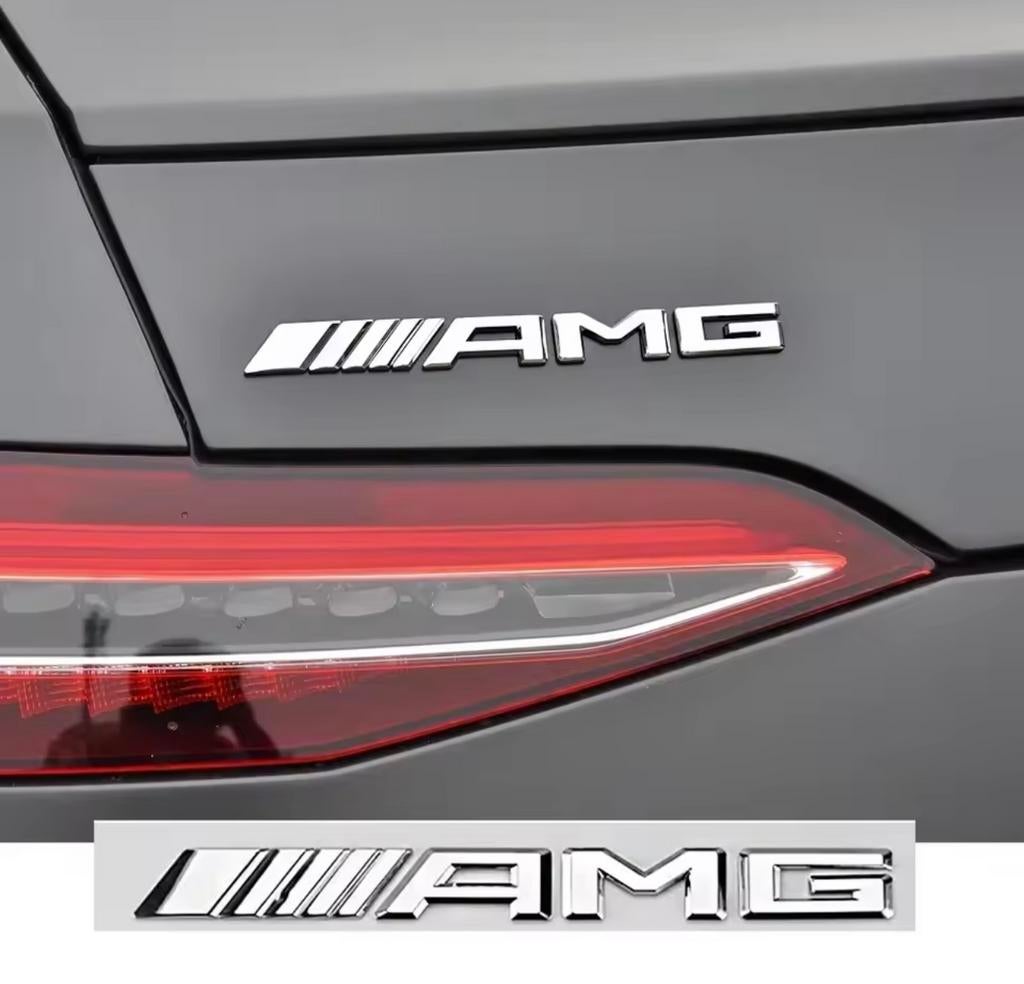 AMG Kofferbak Embleem - Nieuw - Past op alle Mercedes-Benz, Auto diversen, Ophalen of Verzenden