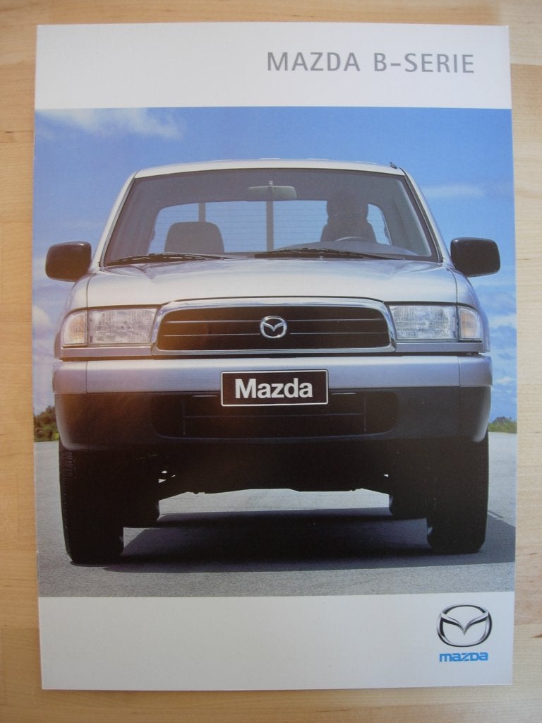 Mazda B-Serie Brochure 2000 – Pick-Up Pickup, Mazda, Ophalen of Verzenden, Zo goed als nieuw, Mazda