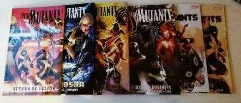 Marvel: New Mutants 1 t/m 6 tpb en hc, Boeken, Amerika, Marvel Comics, Ophalen of Verzenden, Zo goed als nieuw