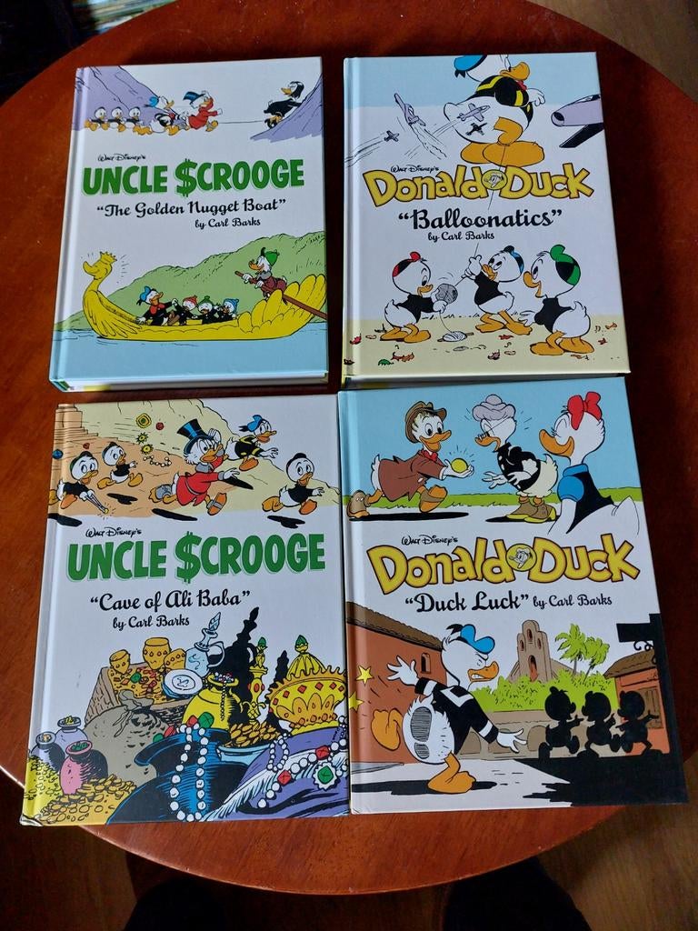 Donald Duck & Uncle Scrooge strips van Carl Barks, Meerdere stripboeken, Ophalen of Verzenden, Zo goed als nieuw, Carl Barks